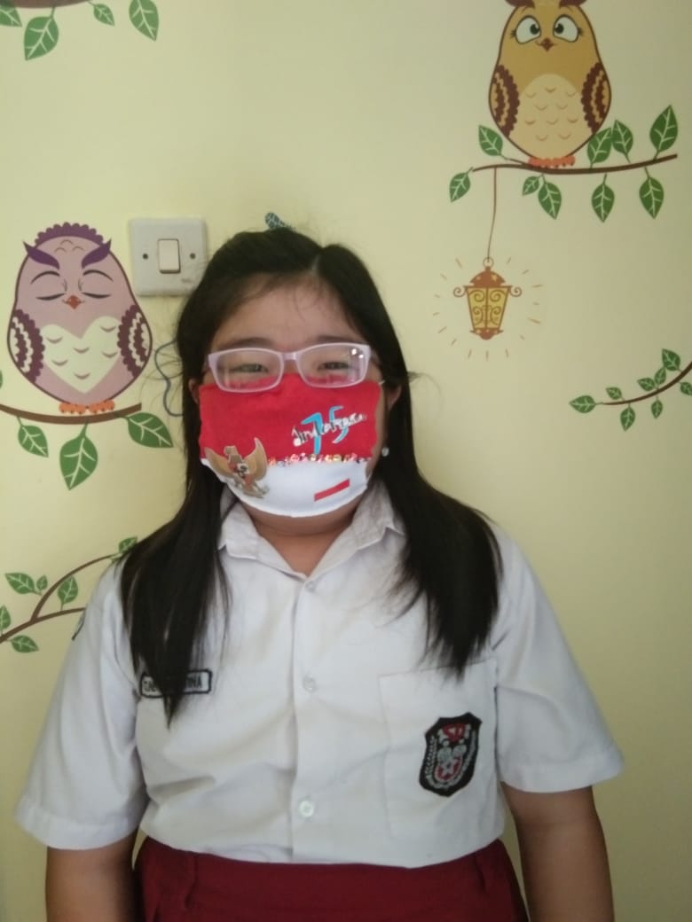 Foto_Merayakan_HUT_RI_Juara_1_Kelas_5